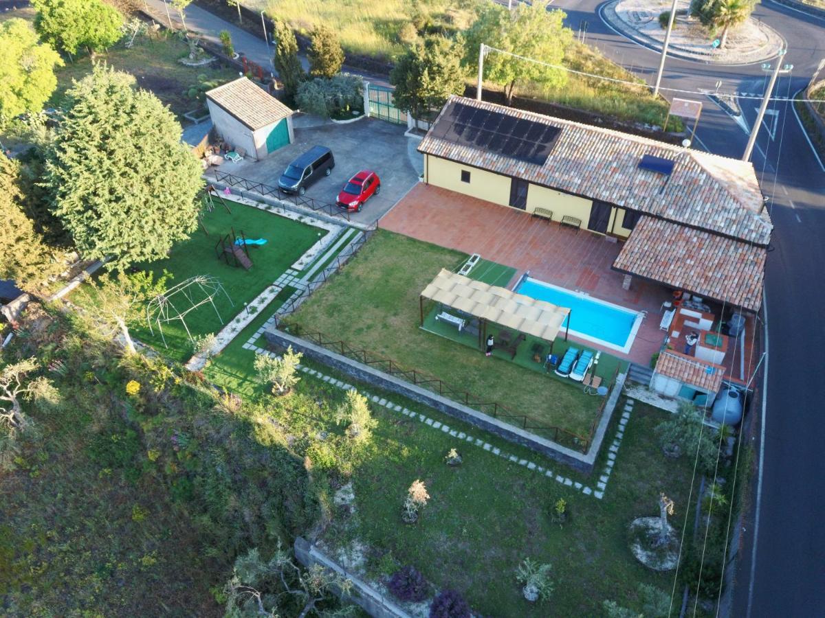 Villa Egle Belpasso, Villa Vacanza Con Piscina Екстериор снимка