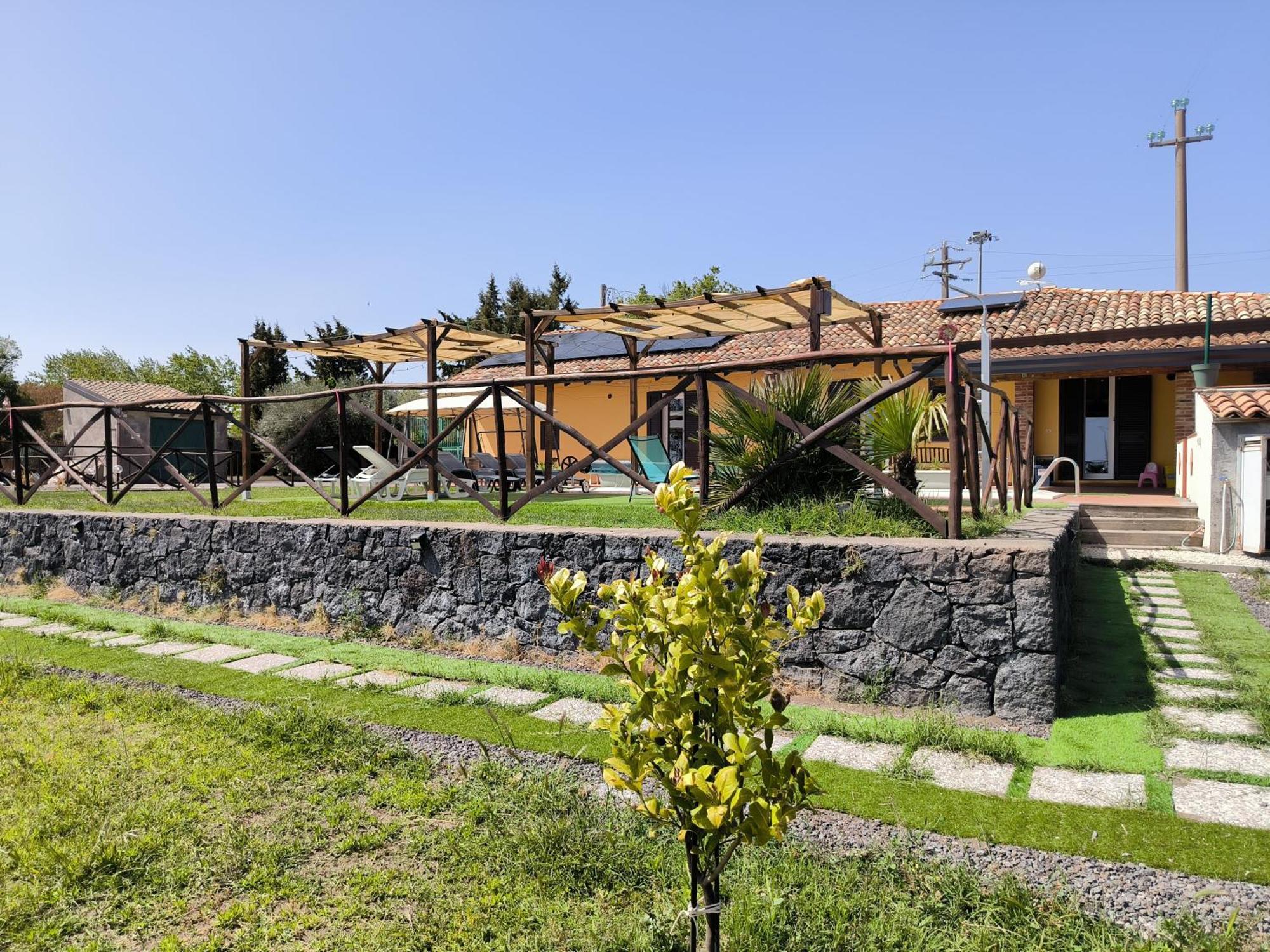 Villa Egle Belpasso, Villa Vacanza Con Piscina Екстериор снимка