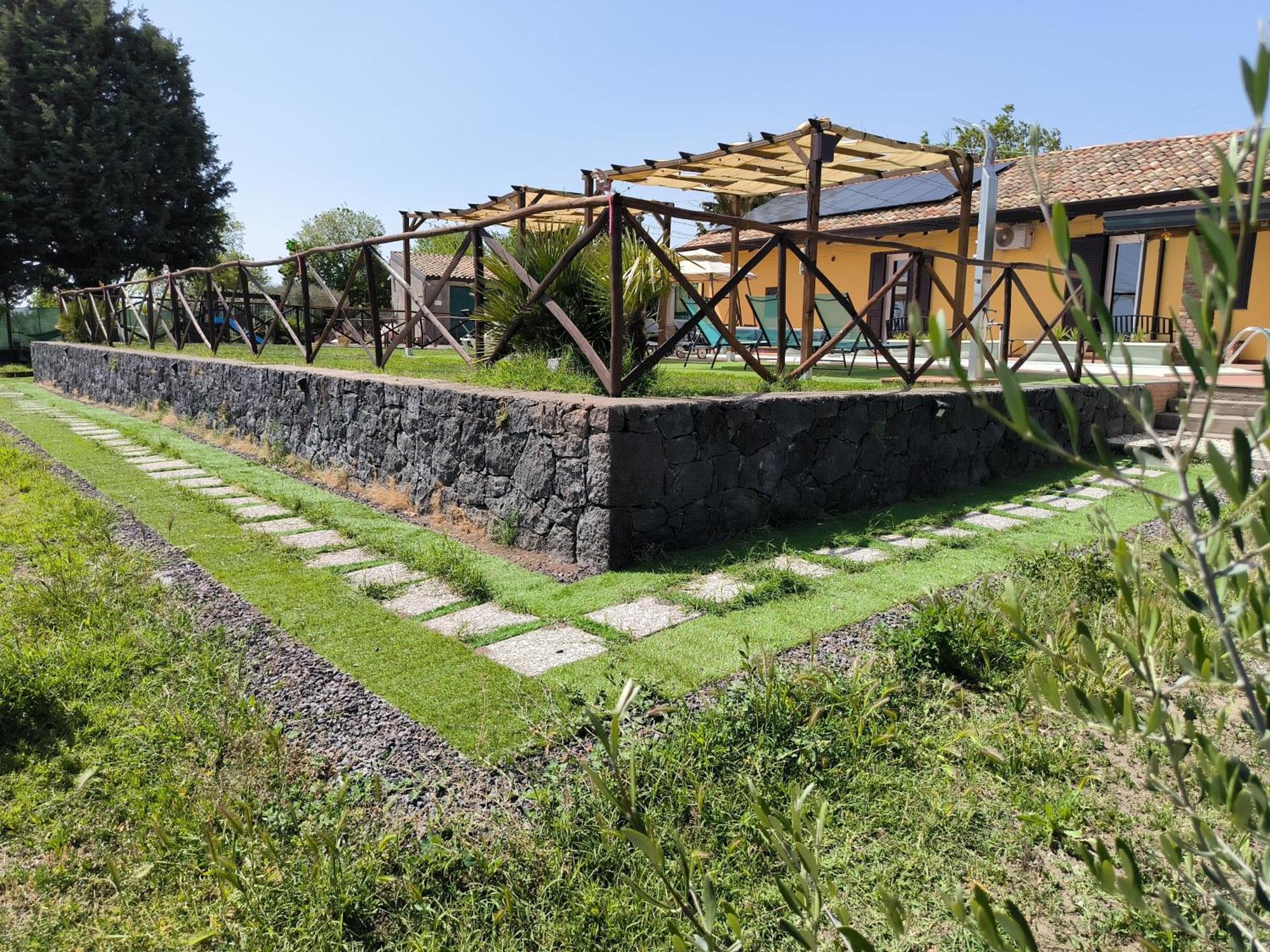 Villa Egle Belpasso, Villa Vacanza Con Piscina Екстериор снимка