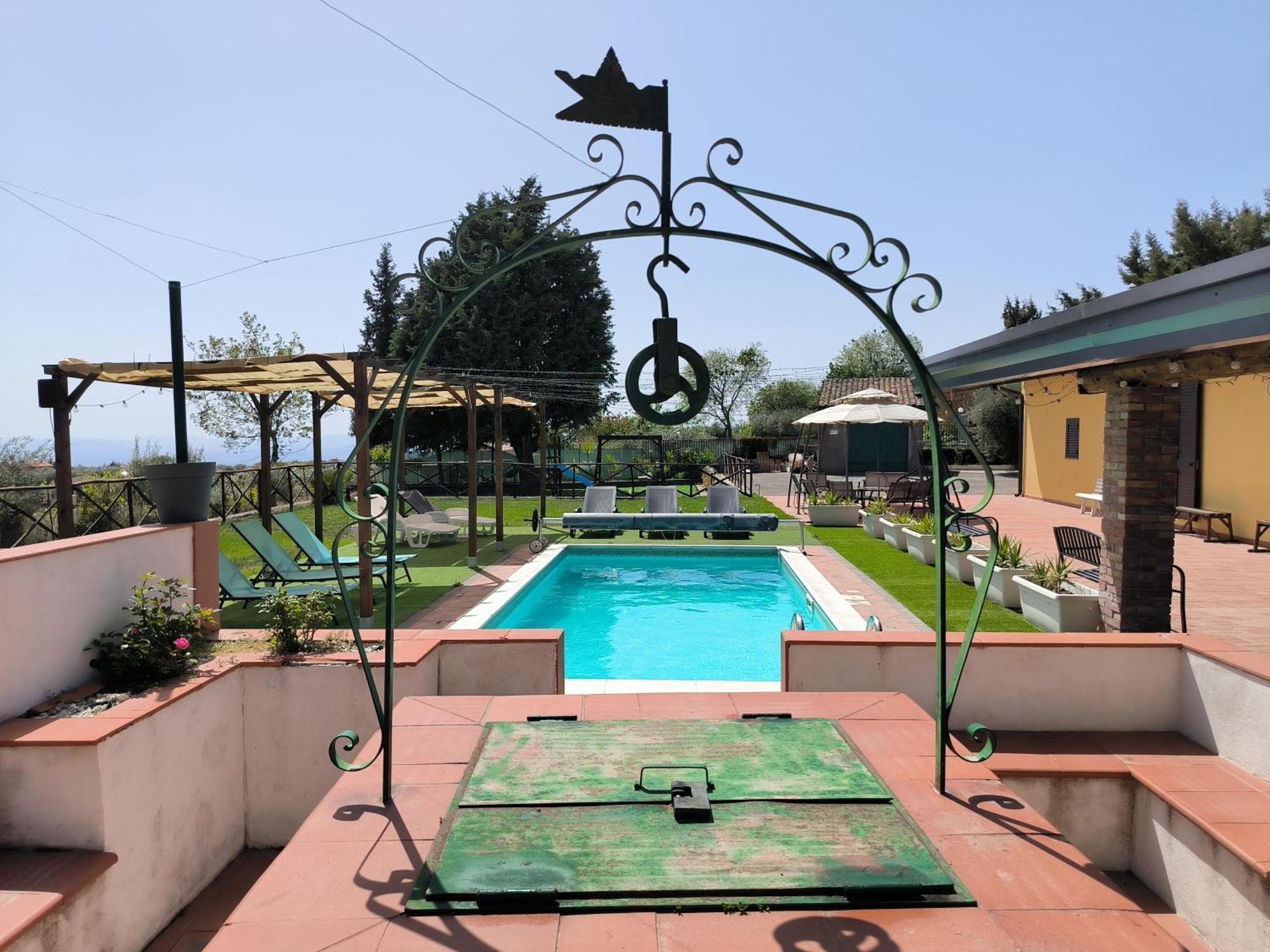 Villa Egle Belpasso, Villa Vacanza Con Piscina Екстериор снимка