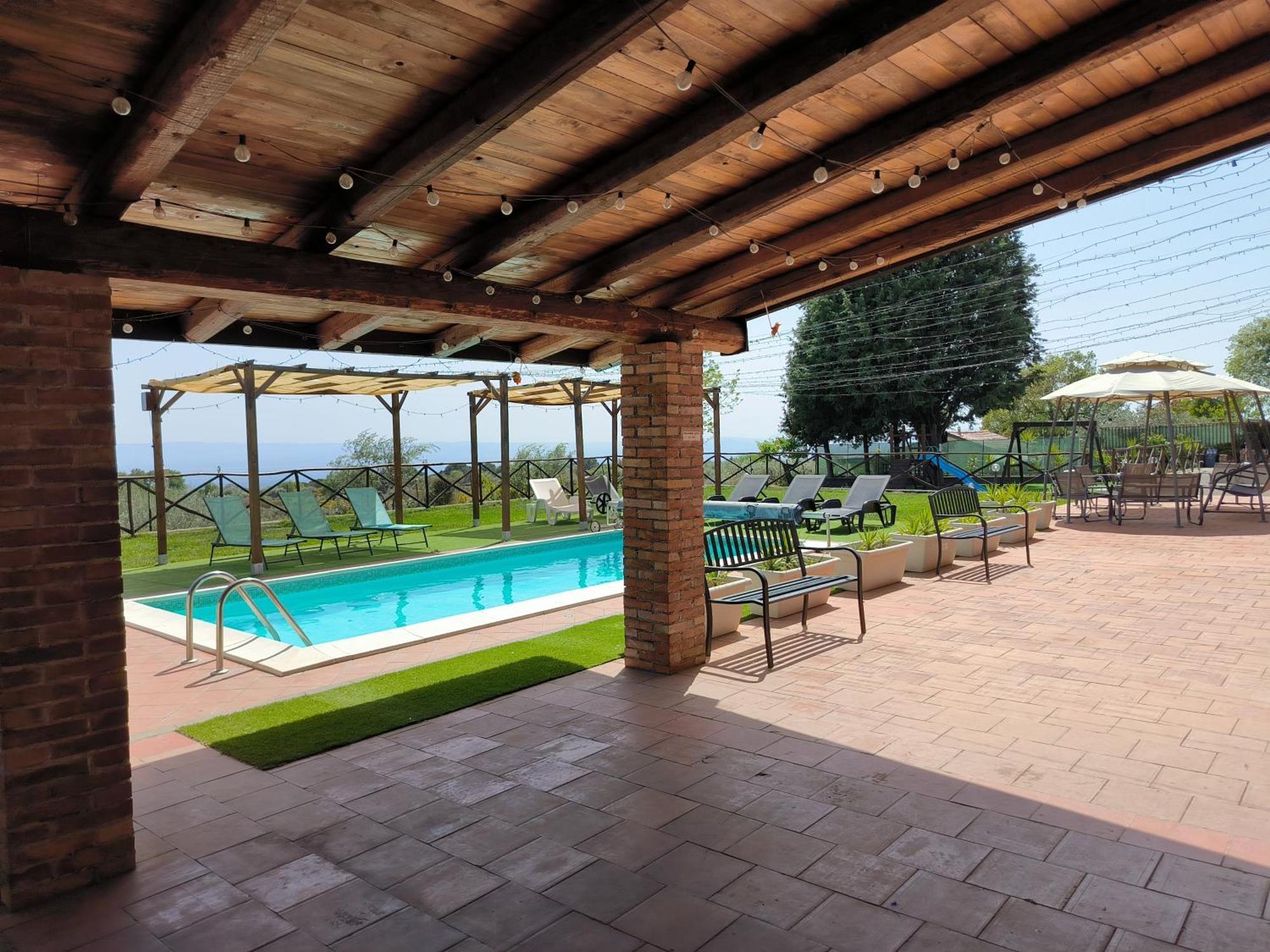 Villa Egle Belpasso, Villa Vacanza Con Piscina Екстериор снимка