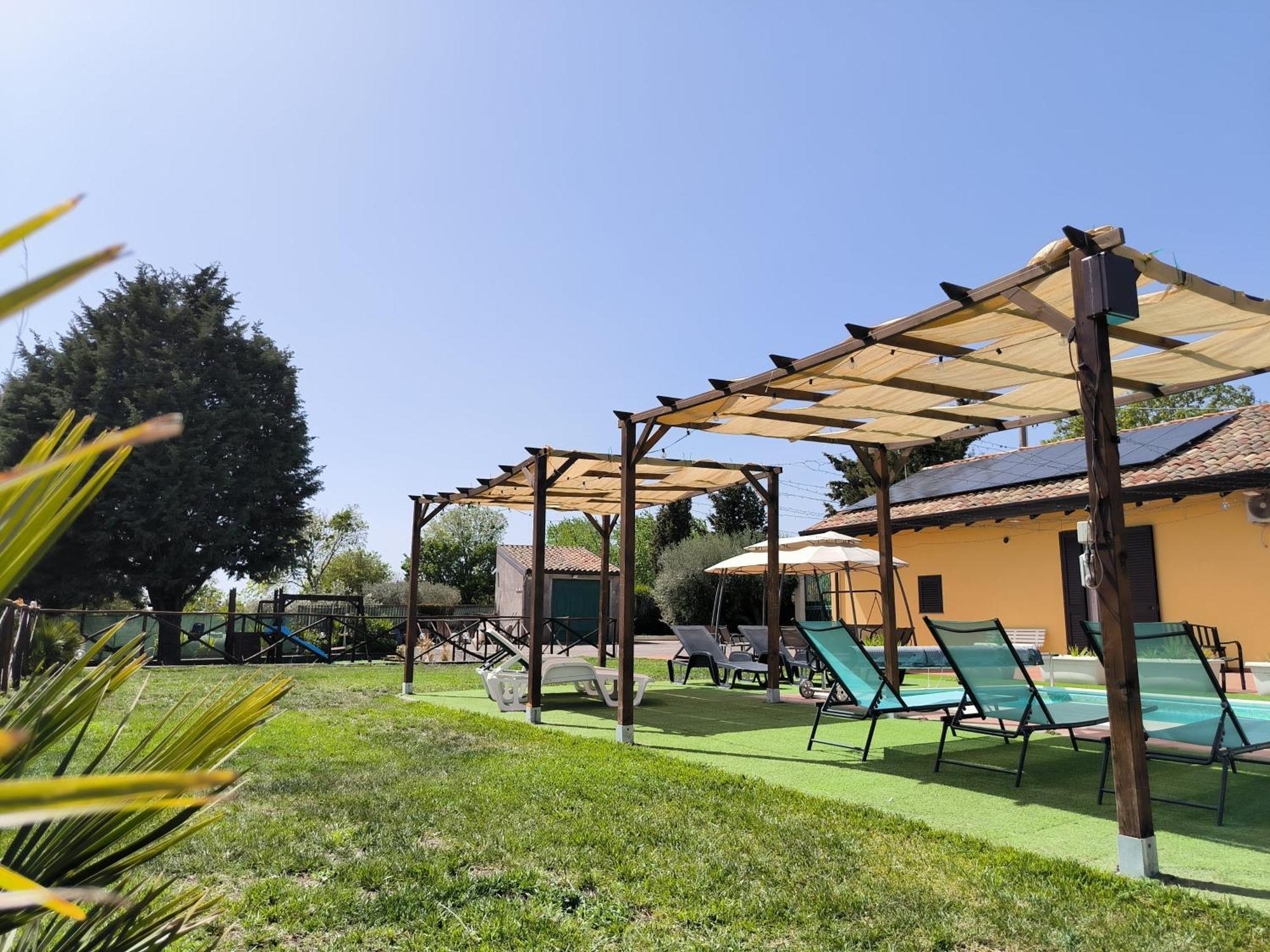 Villa Egle Belpasso, Villa Vacanza Con Piscina Екстериор снимка